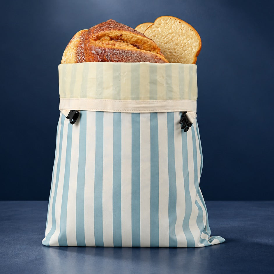 Bread bag against a midnight blue backdrop